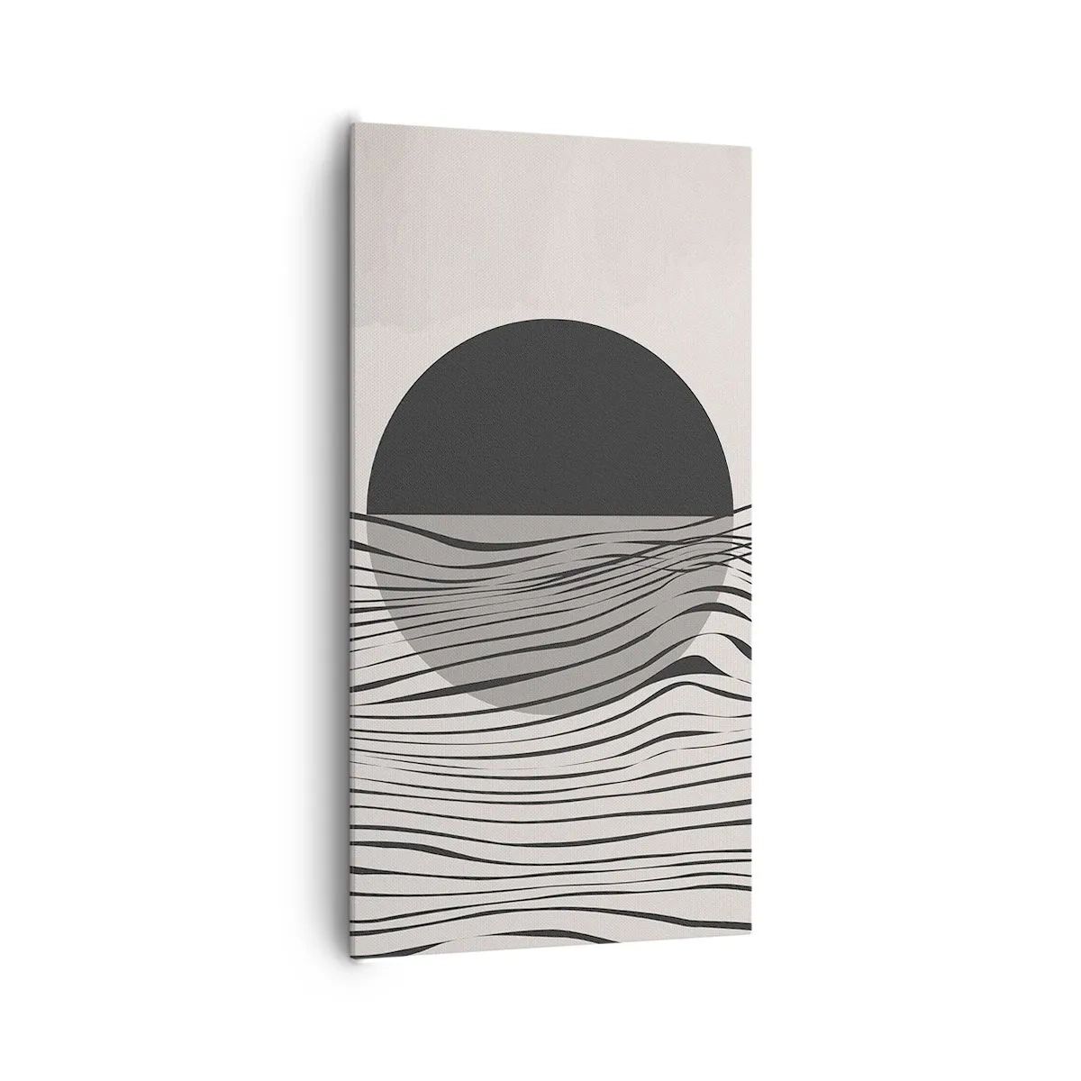 Bild auf Leinwand - Leinwandbild - Halbe Komposition - 65x120 cm