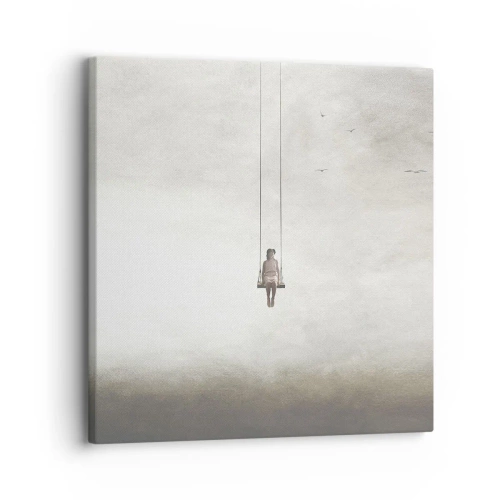 Bild auf Leinwand - Leinwandbild - Ein Kind in uns - 30x30 cm