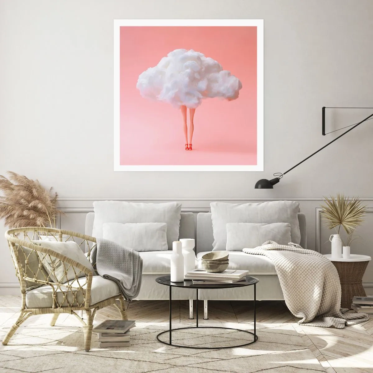 Poster - Süßes Versprechen - 40x40 cm