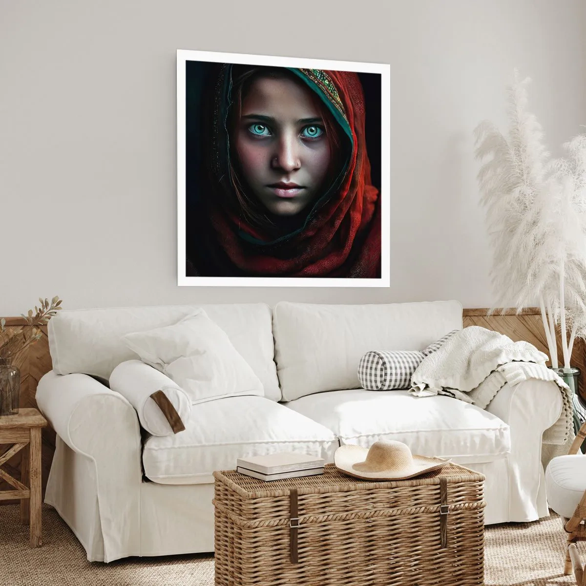 Poster - Prinzessin aus dem Osten - 50x50 cm