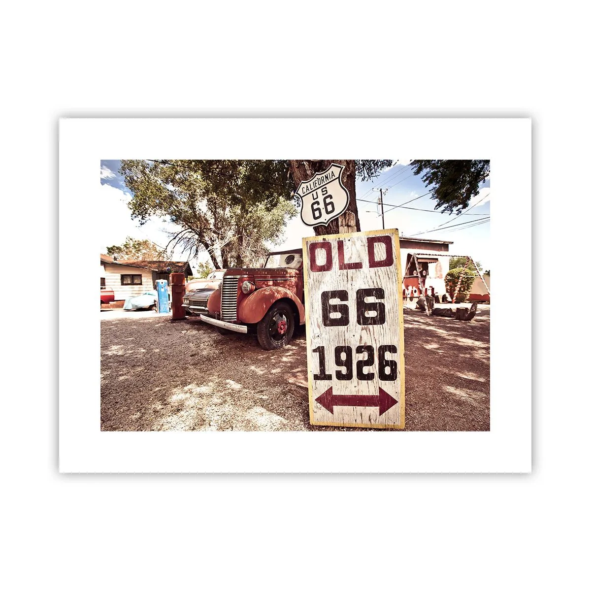 Poster - Die Legende der amerikanischen Provinz - 40x30 cm