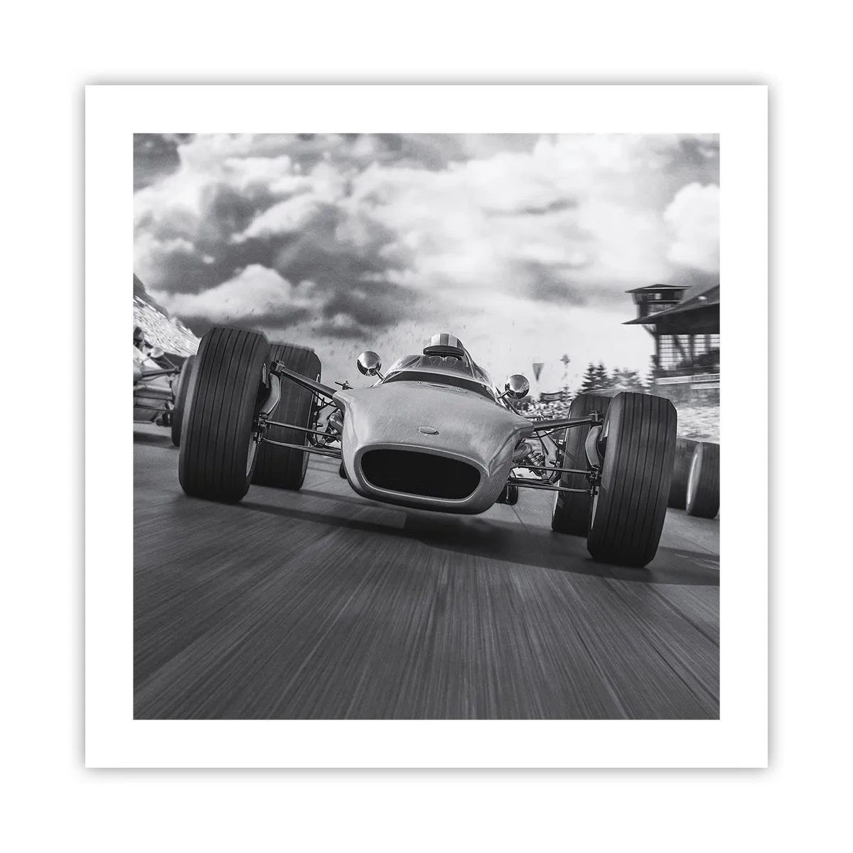 Poster - Power ist da! - 50x50 cm