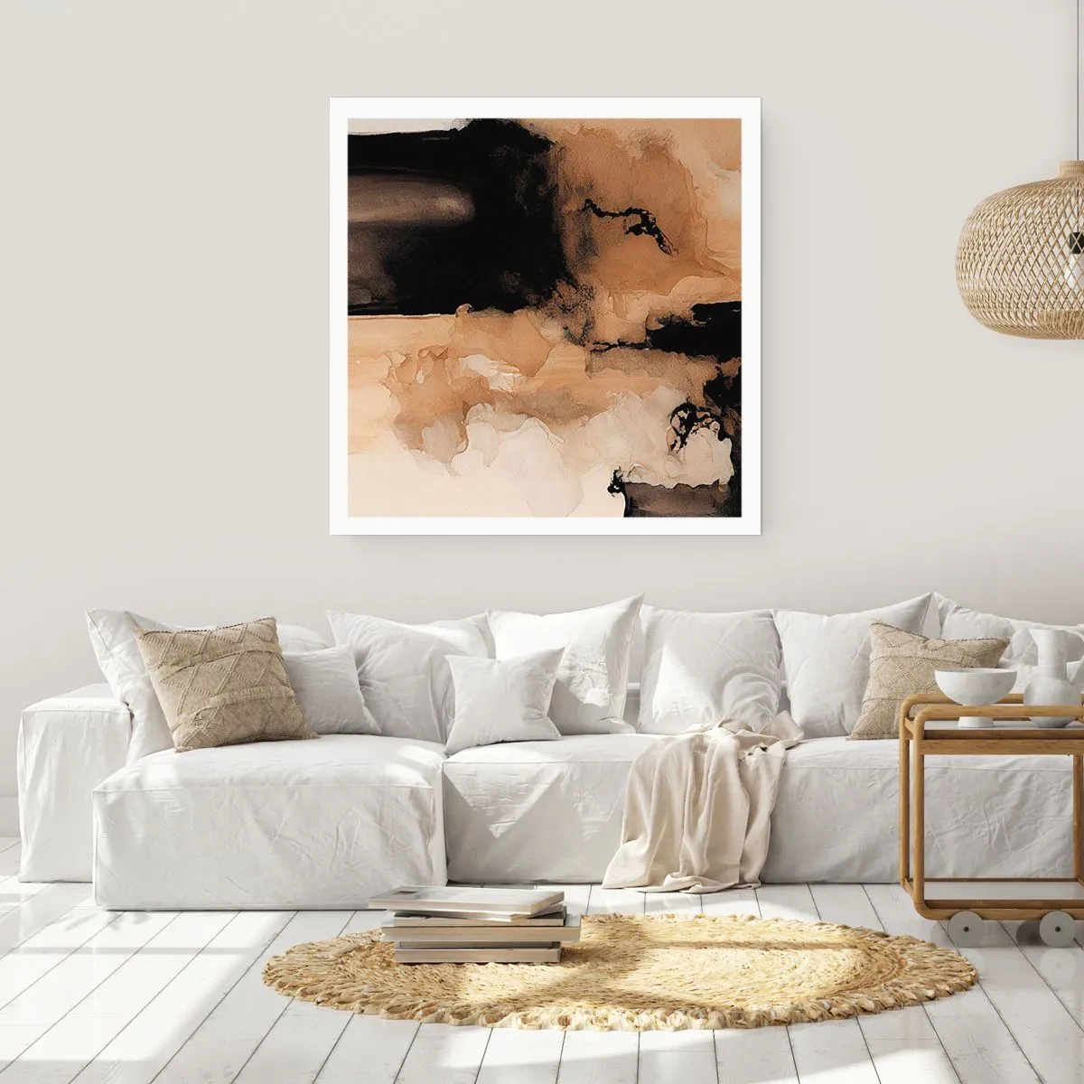 Poster - Faszinierende Abstraktion - 60x60 cm