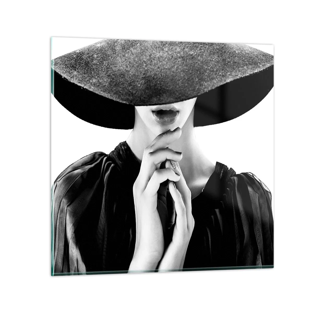 Glasbild - Bild auf glas - Versteckte Schönheit - 50x50 cm