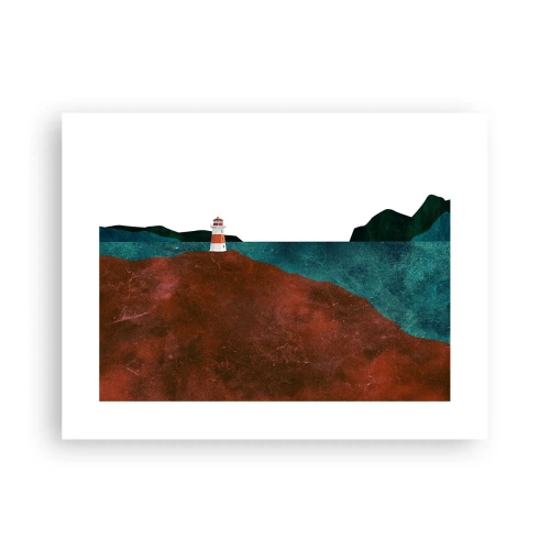 Poster - Aufs Meer starren - 40x30 cm