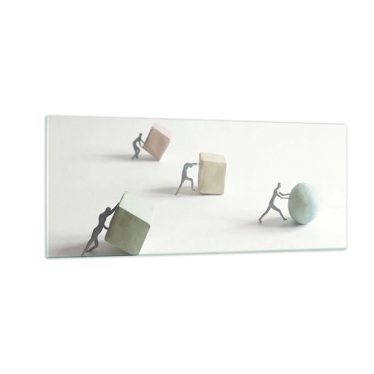 Glasbild - Bild auf glas - Pures Leben - 100x40 cm