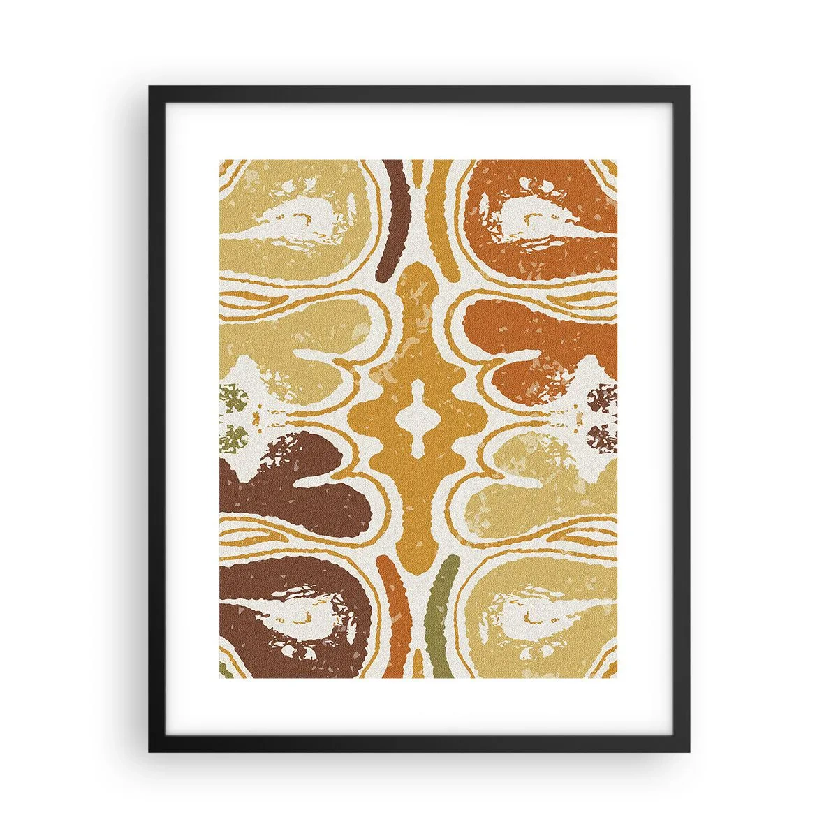 Poster in einem schwarzem Rahmen - Sentimentale Abstraktion - 40x50 cm
