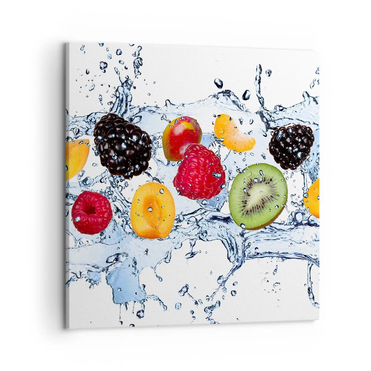 Bild auf Leinwand - Leinwandbild - Viel Spaß mit uns - 50x50 cm