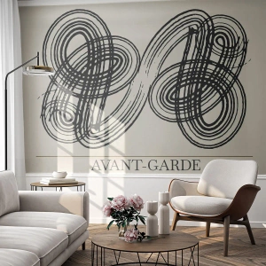 Selbstklebende Fototapete Deluxe Sticker - Es kam spontan heraus - Minimalismus, skandinavisch, Schreiben - 200x140 cm
