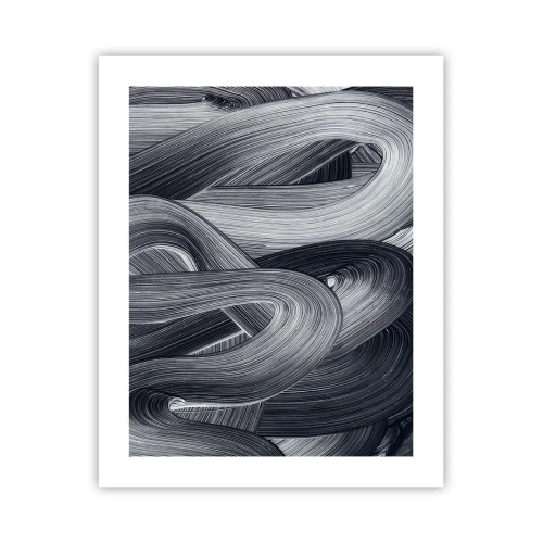 Poster - Die Fließfähigkeit der Realität - 40x50 cm