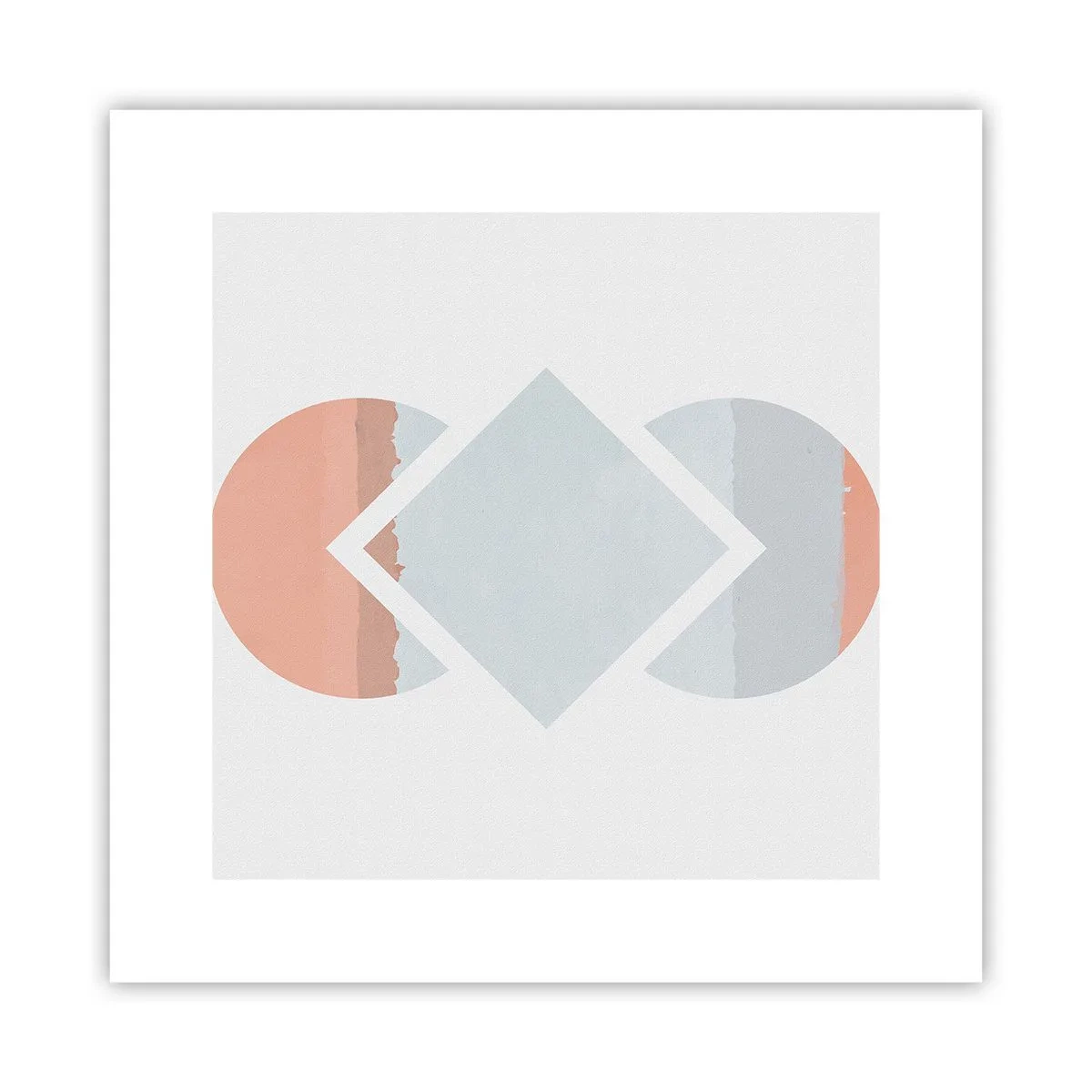 Poster - Die Situation ist klar - 30x30 cm