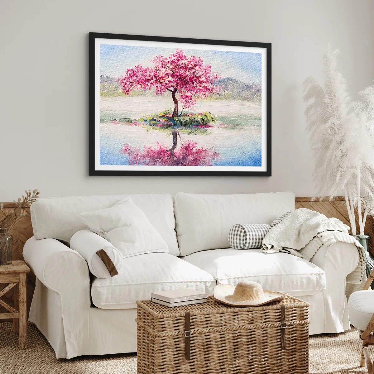 Poster in einem schwarzem Rahmen - Der Ritus des Frühlings - 50x40 cm