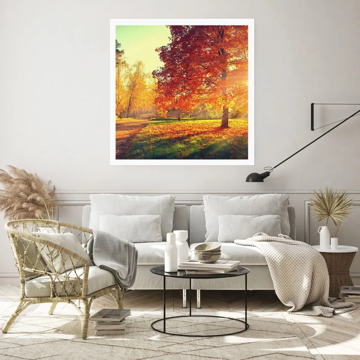 Poster - Unhöflich ist schön - 50x50 cm