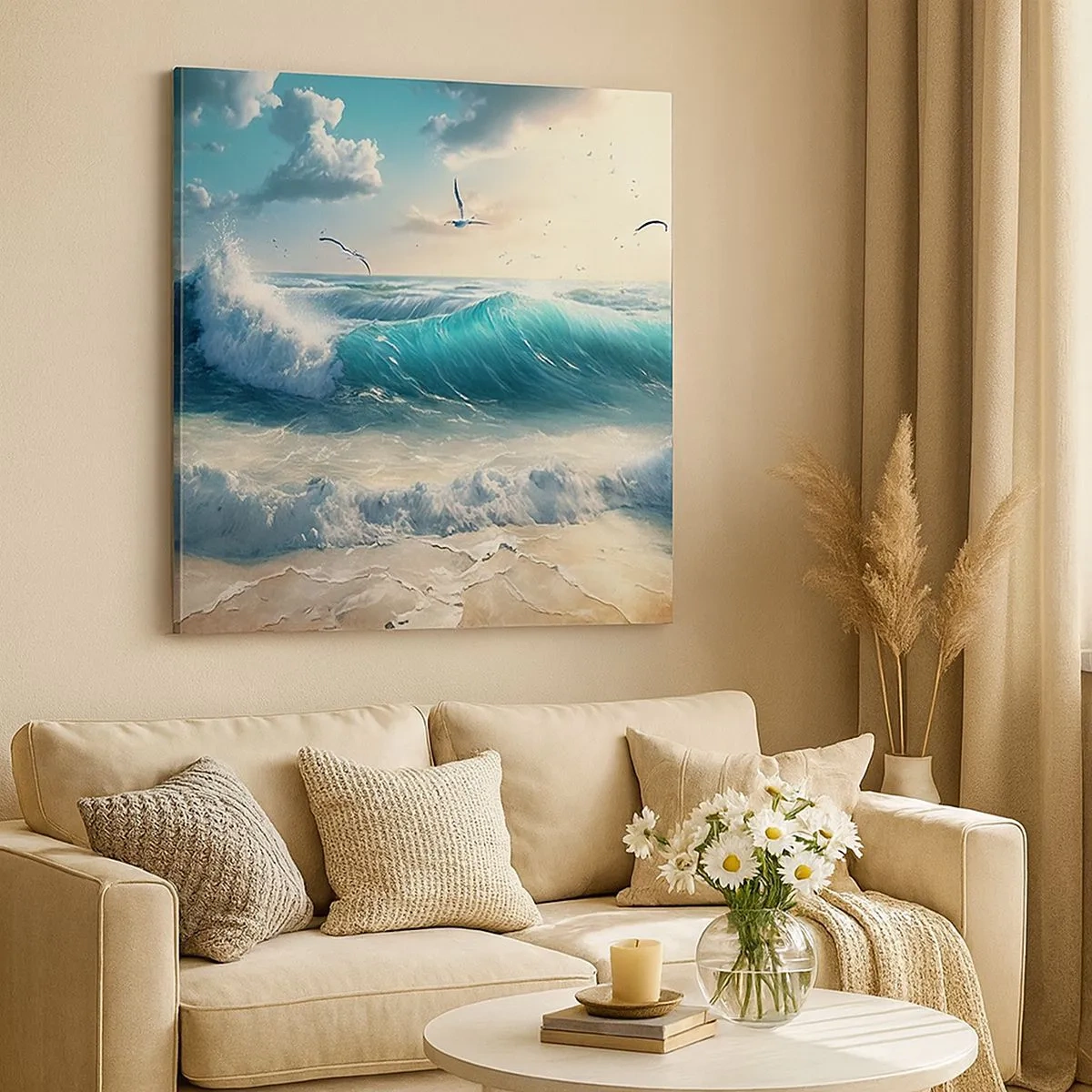 Bild auf Leinwand - Leinwandbild - Es summt nur für dich - 30x30 cm