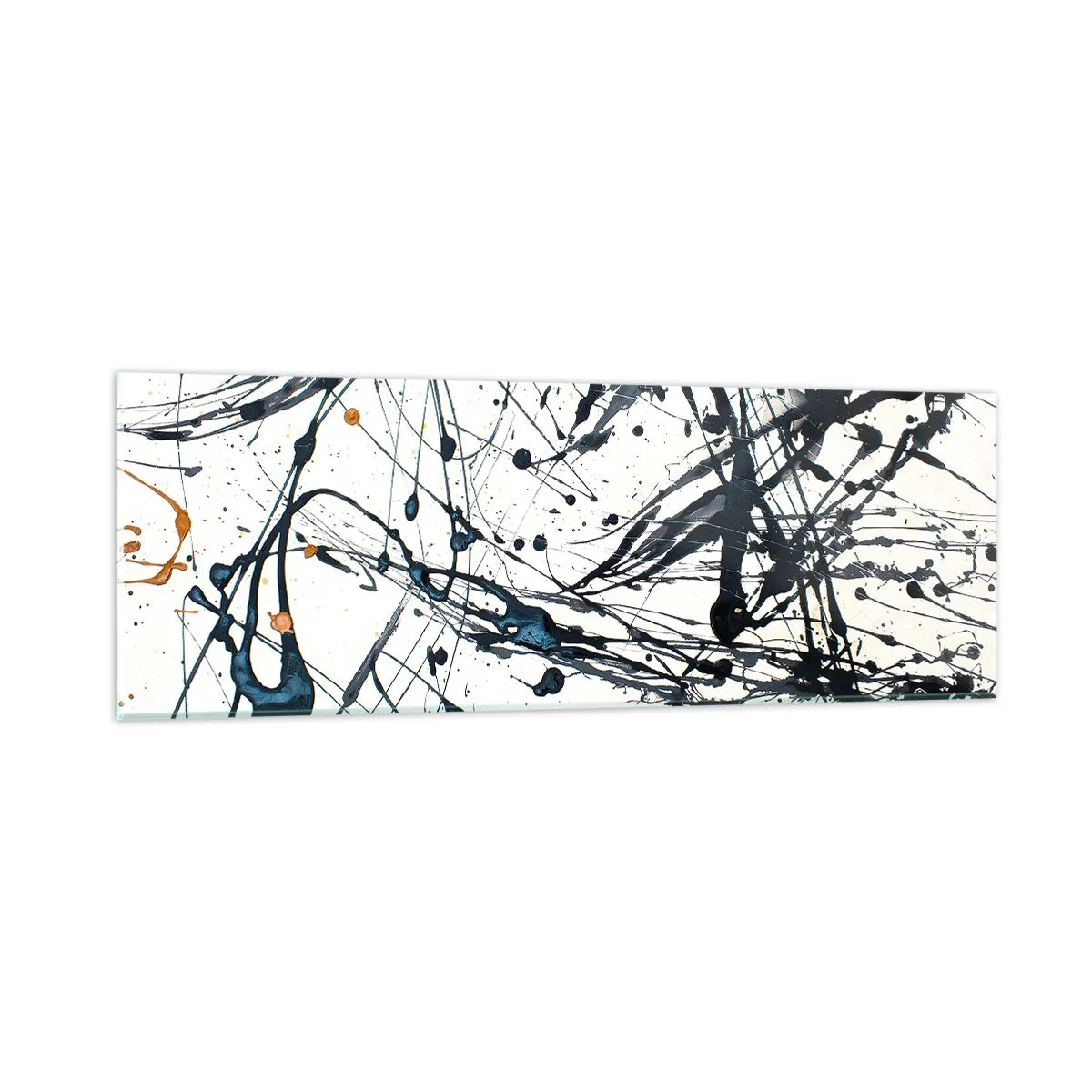 Glasbild - Bild auf glas - Sinn machen oder keinen Sinn machen? - 90x30 cm