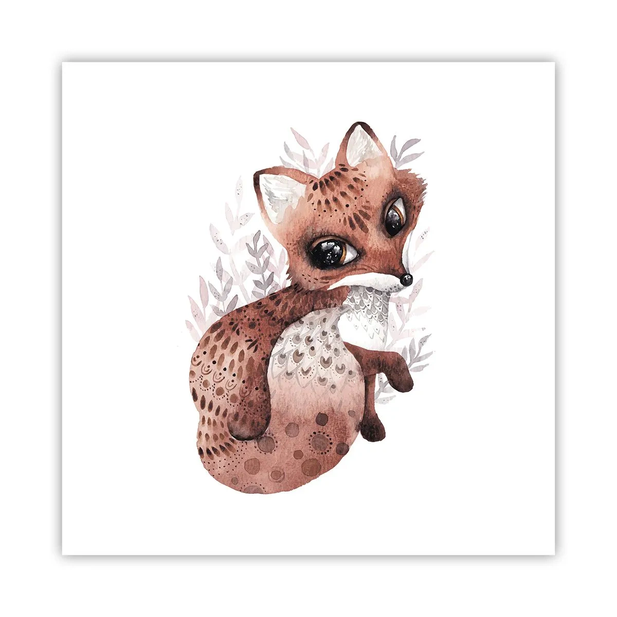 Poster - Einfach lieben - 60x60 cm
