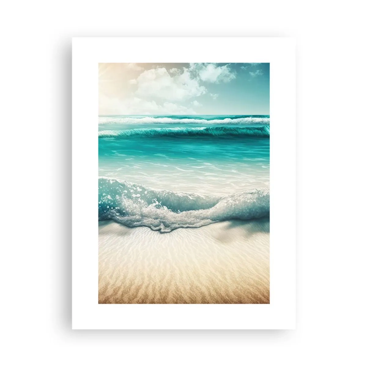 Poster - Frieden des Ozeans - 30x40 cm