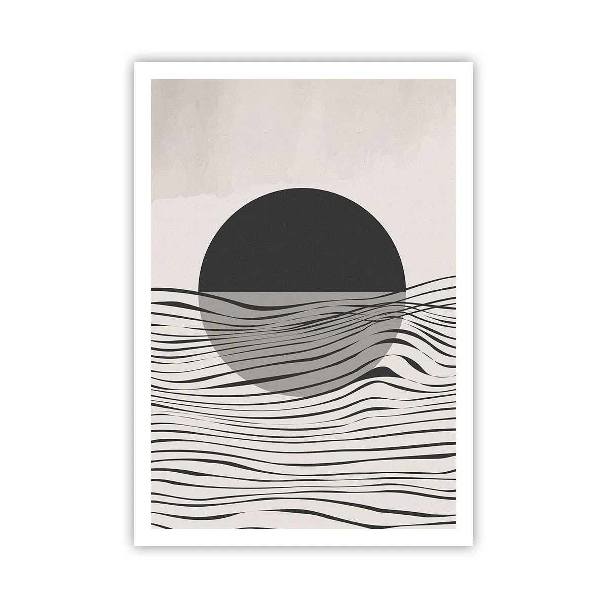 Poster - Halbe Komposition - 70x100 cm