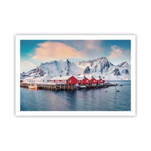 Poster - Nördlicher Rückzug - 91x61 cm