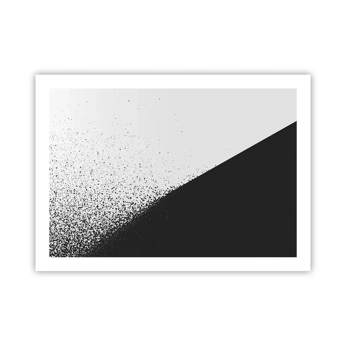 Poster - Immer schneller, immer mehr - 70x50 cm