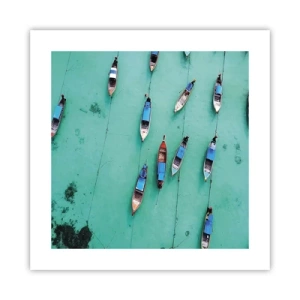 Poster - In freudiger Erwartung - 40x40 cm