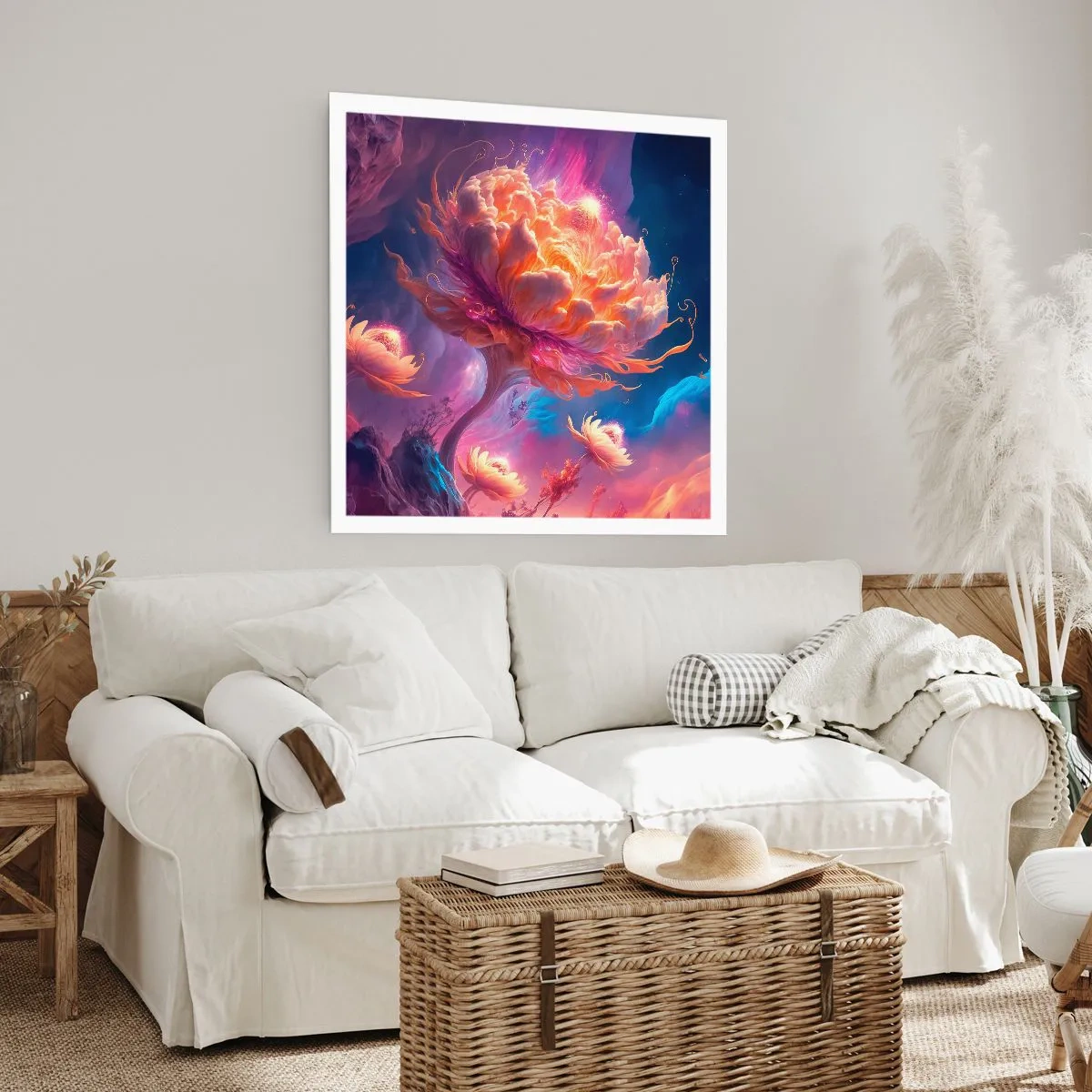 Poster - Andere Welt - 40x40 cm