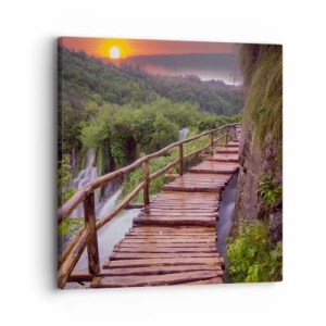 Bild auf Leinwand - Leinwandbild - Schönheit jenseits des Glaubens - 30x30 cm