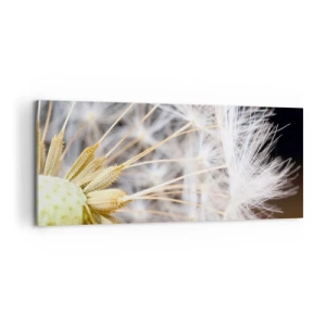 Bild auf Leinwand - Leinwandbild - Kurz vor dem Abflug - 100x40 cm