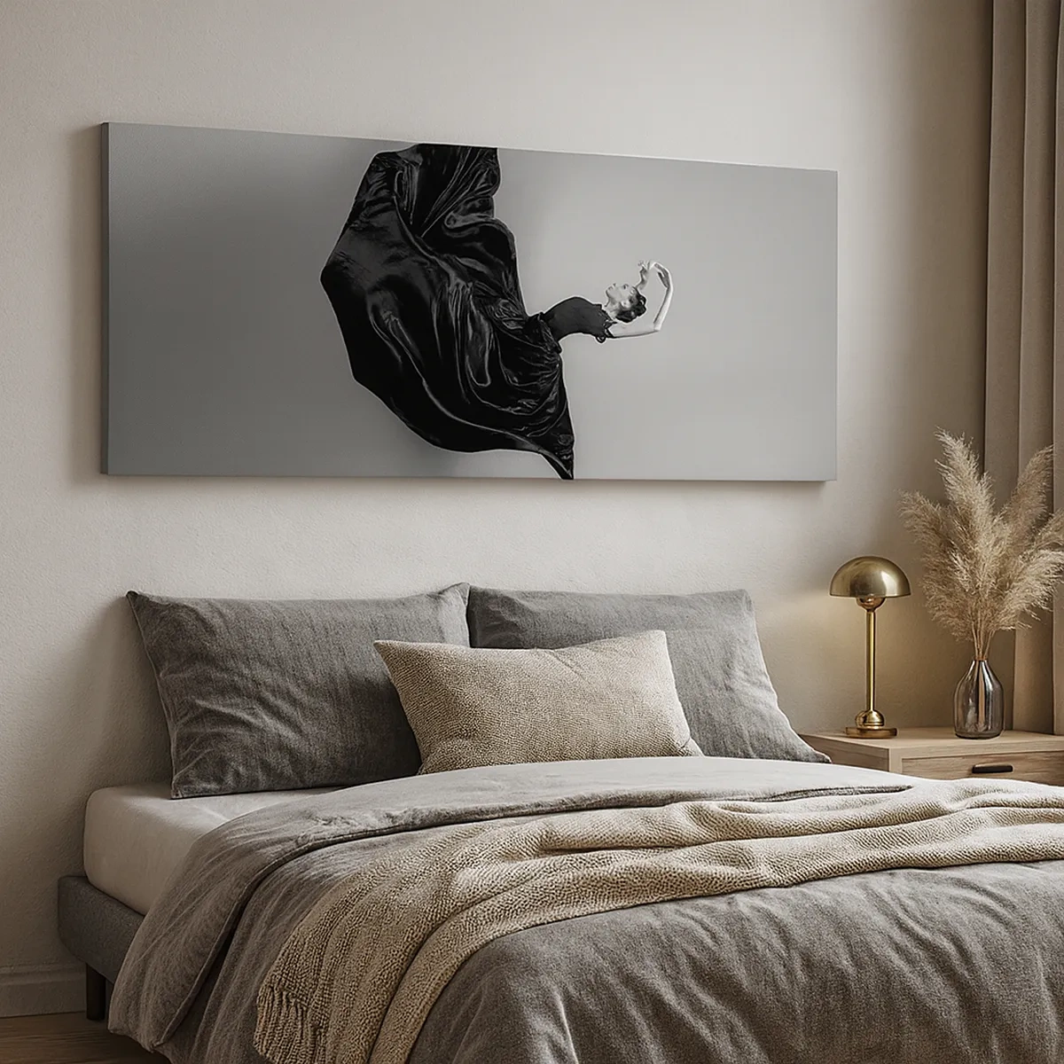 Bild auf Leinwand - Leinwandbild - Beflügelt durch die Musik - 30x30 cm