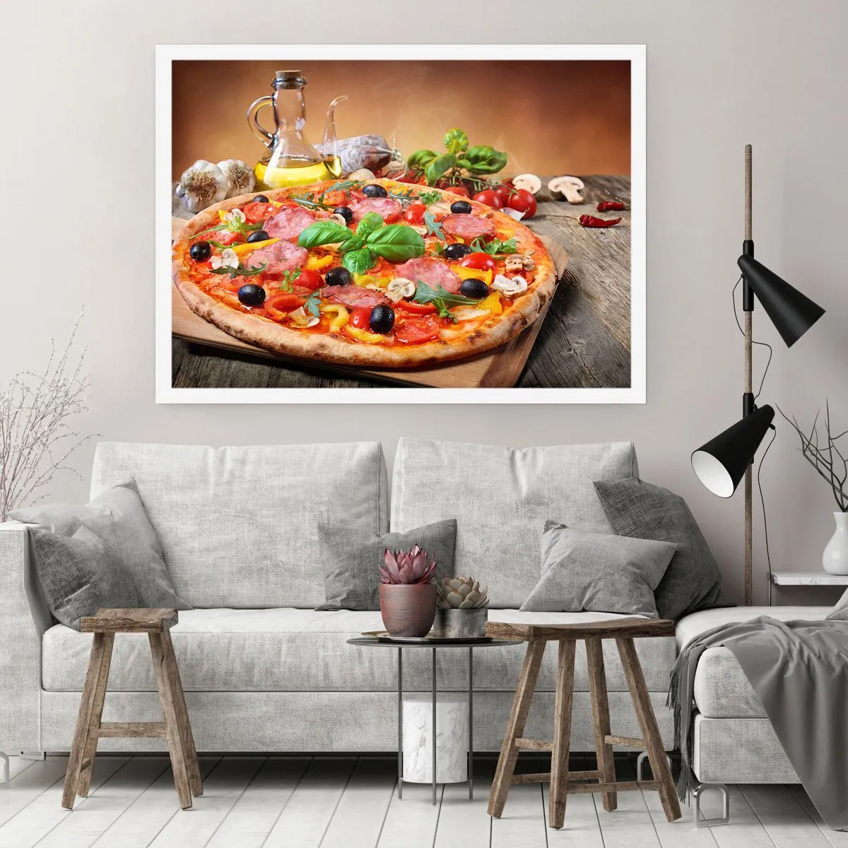 Poster - Mit echtem italienischem Flair - 70x50 cm