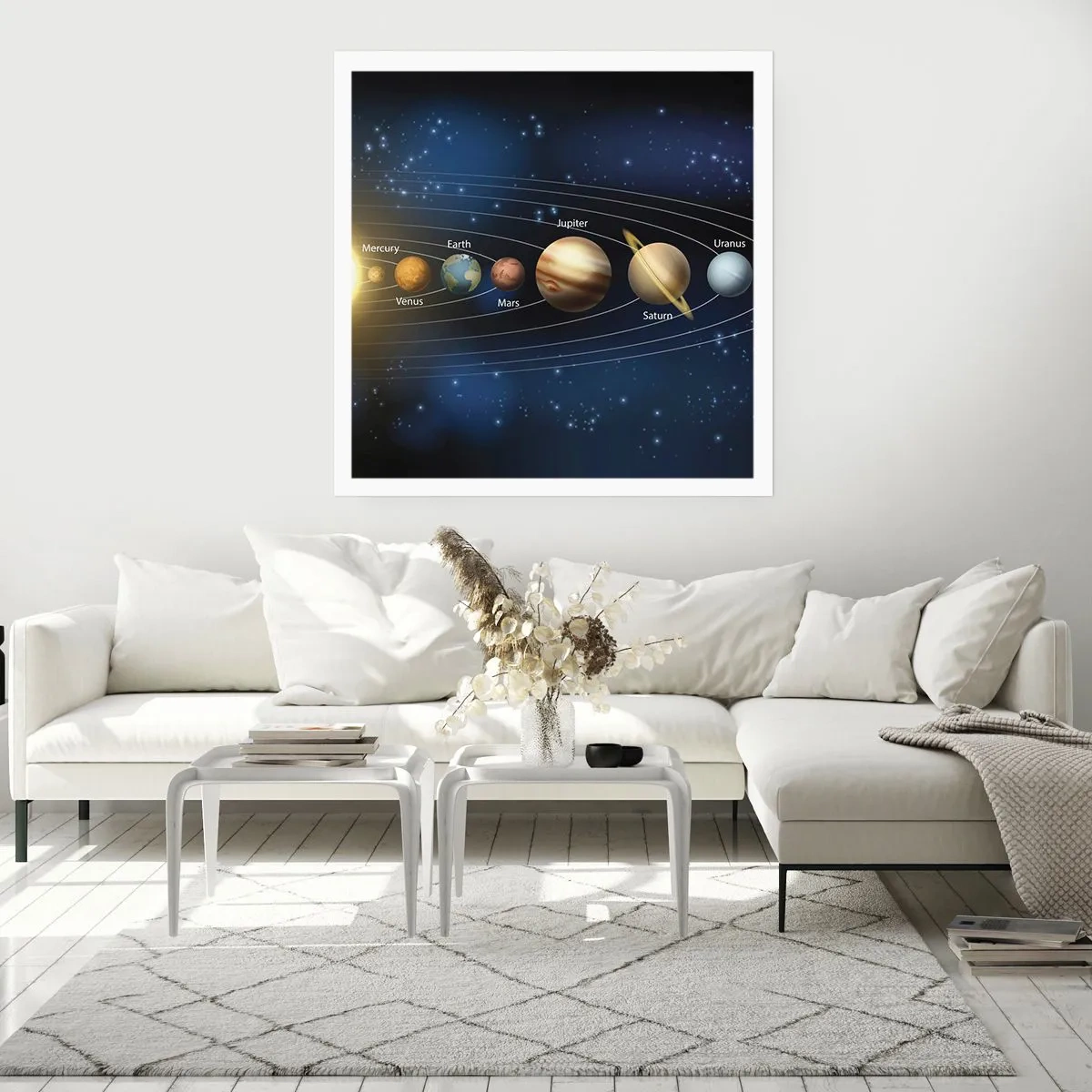 Poster - Einer von zehn - 50x50 cm