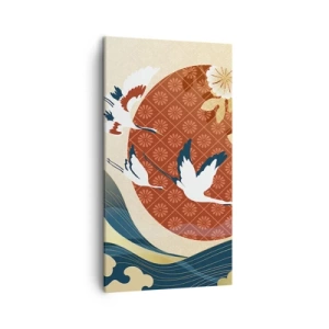 Bild auf Leinwand - Leinwandbild - Japanisches Märchen - 45x80 cm