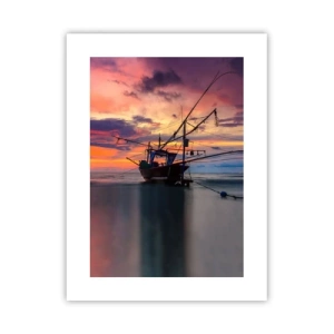 Poster - Exotischer Abend - 30x40 cm