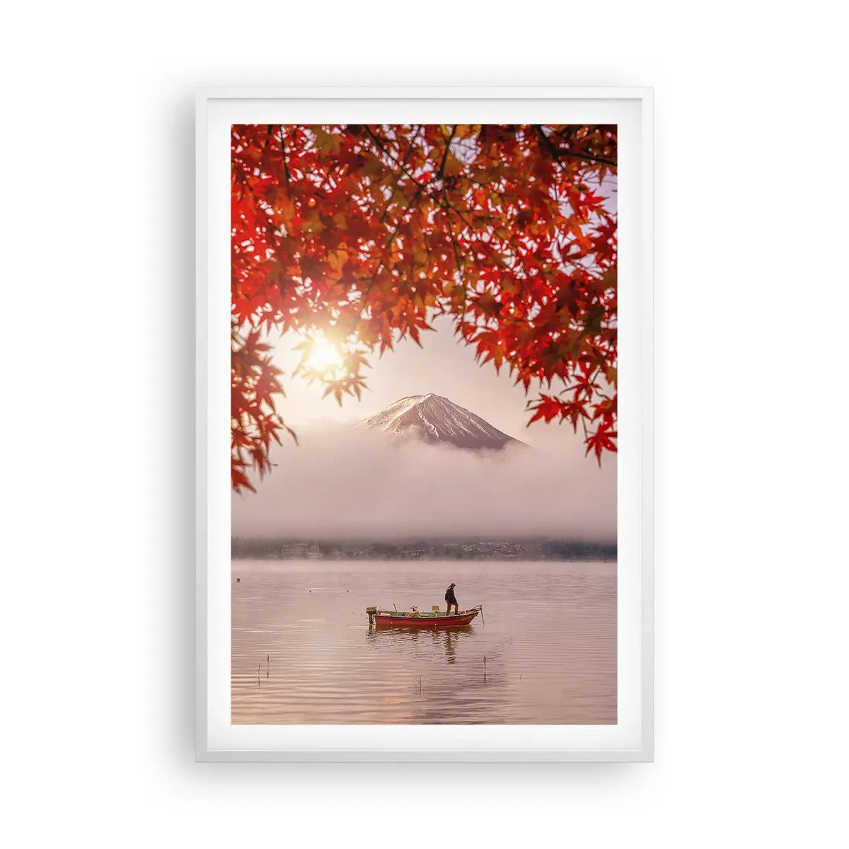 Poster in einem weißen Rahmen - Im japanischen Klima - 61x91 cm