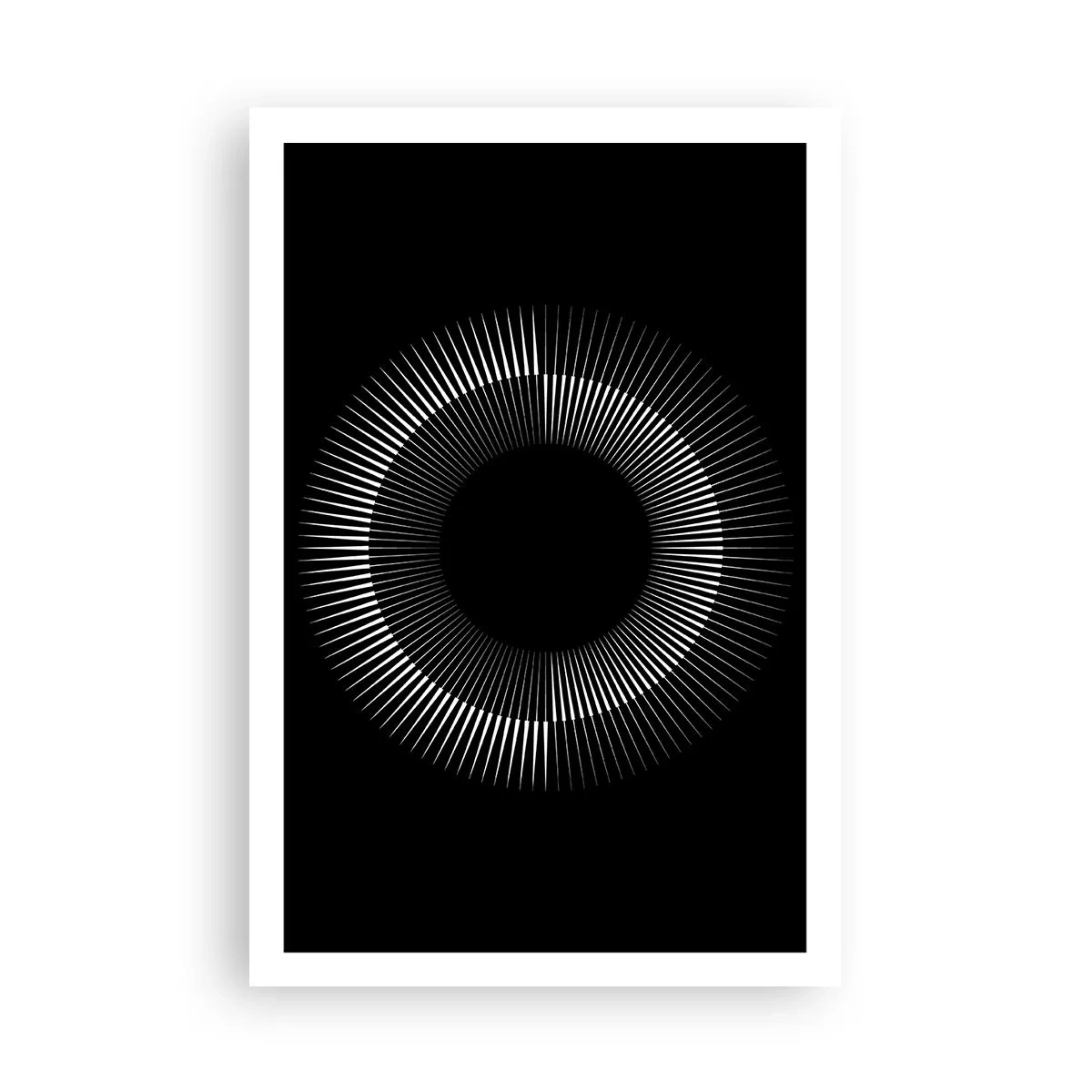 Poster - Schwarze Sonne - 61x91 cm