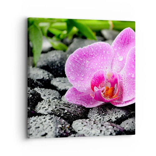 Bild auf Leinwand - Leinwandbild - Wie ein offenes Herz - 30x30 cm