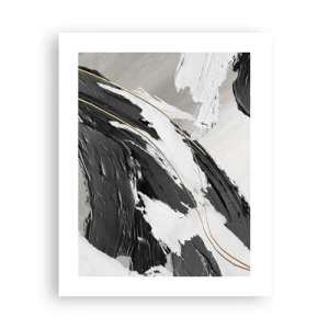 Poster - Abstraktion in großem Stil - 40x50 cm