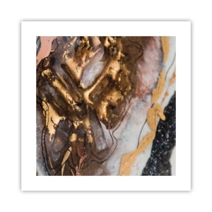 Poster - Das Element der Erde - 40x40 cm