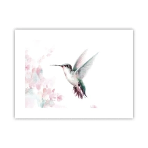 Poster - Im Flattern gehalten - 40x30 cm