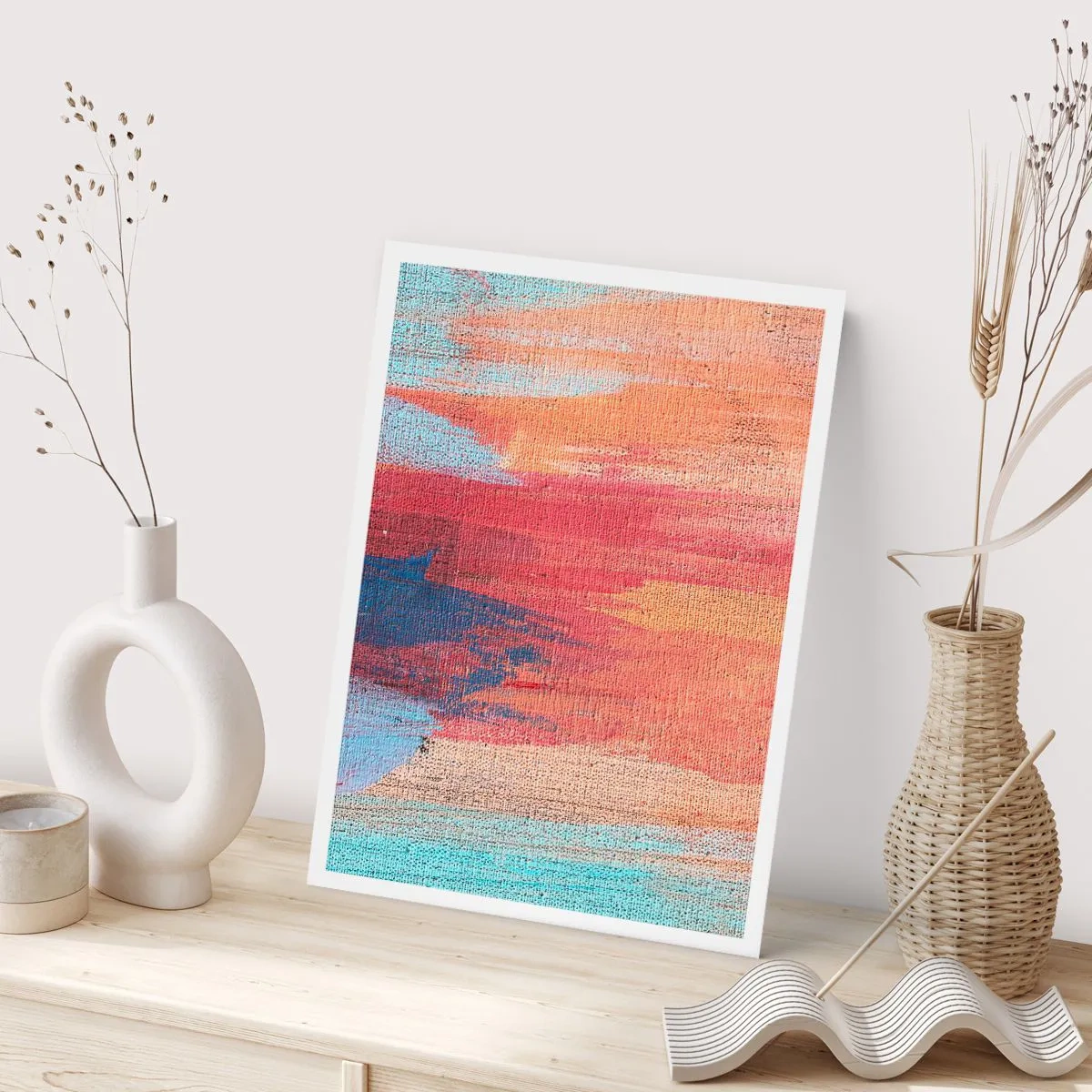 Poster - Renne den Regenbogen hinunter - 61x91 cm