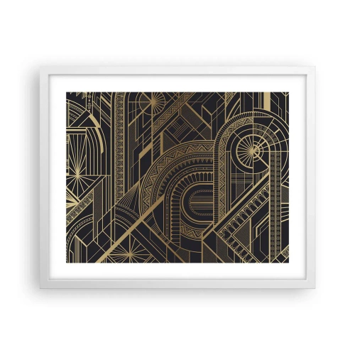 Poster in einem weißen Rahmen - Konzepte, Ideen, Pläne - 50x40 cm