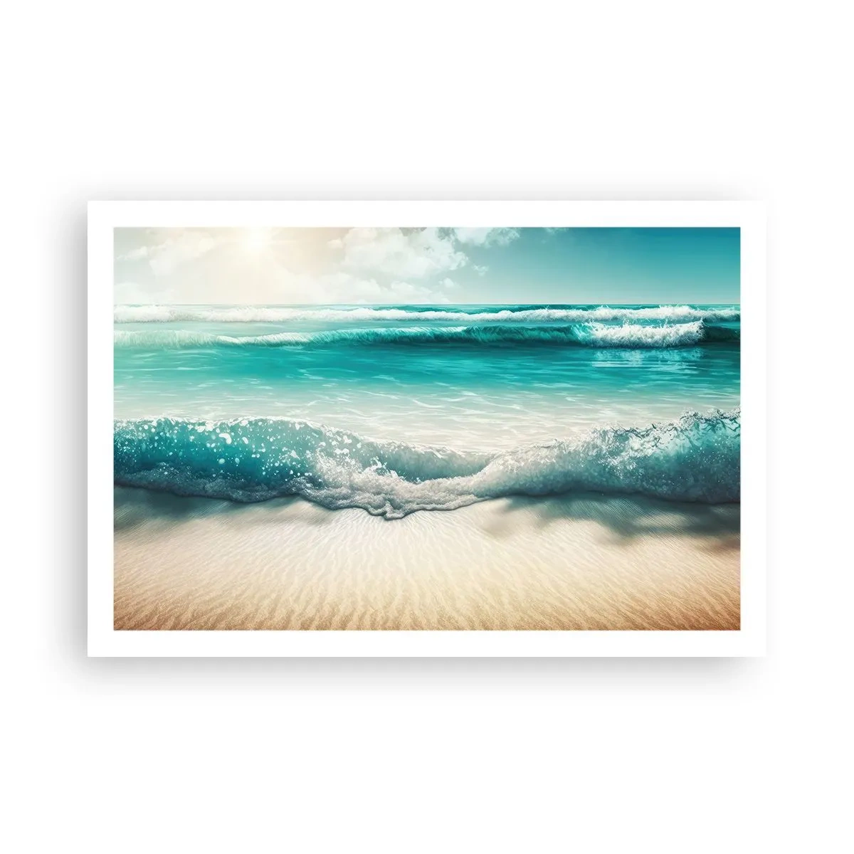 Poster - Frieden des Ozeans - 91x61 cm