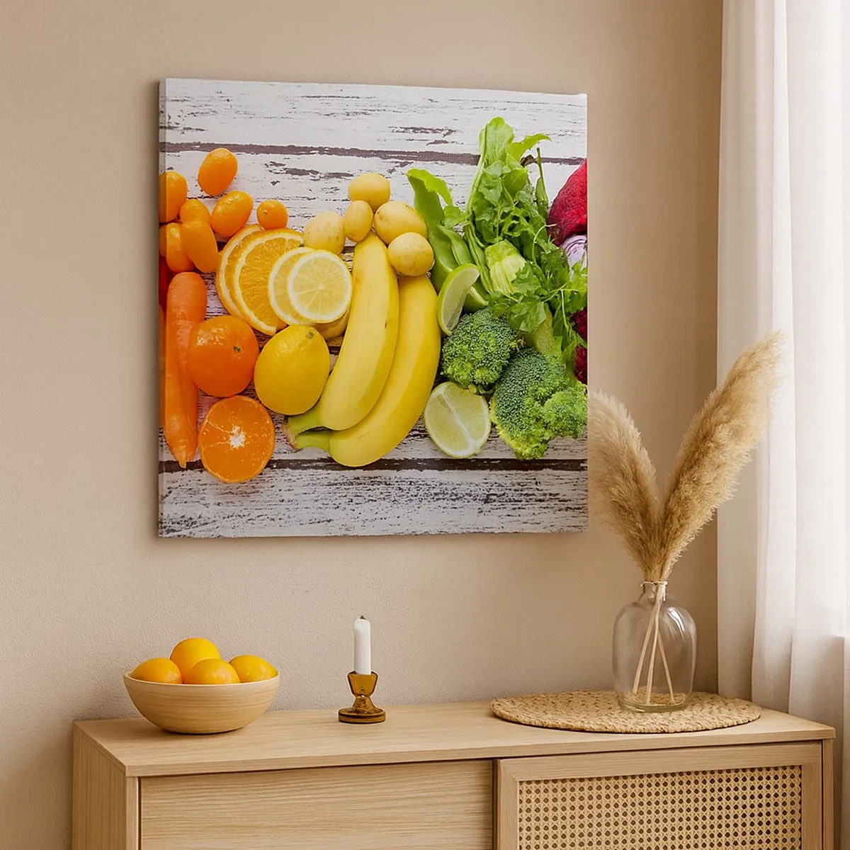 Bild auf Leinwand - Leinwandbild - Es ist nicht genug? - 30x30 cm