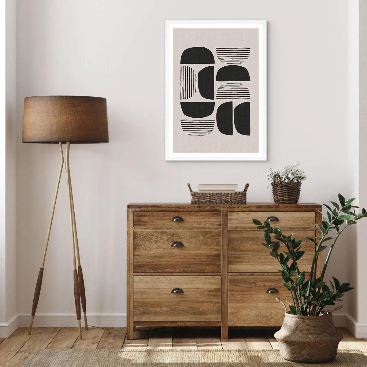 Poster in einem weißen Rahmen - Halbherzige Deals - 61x91 cm