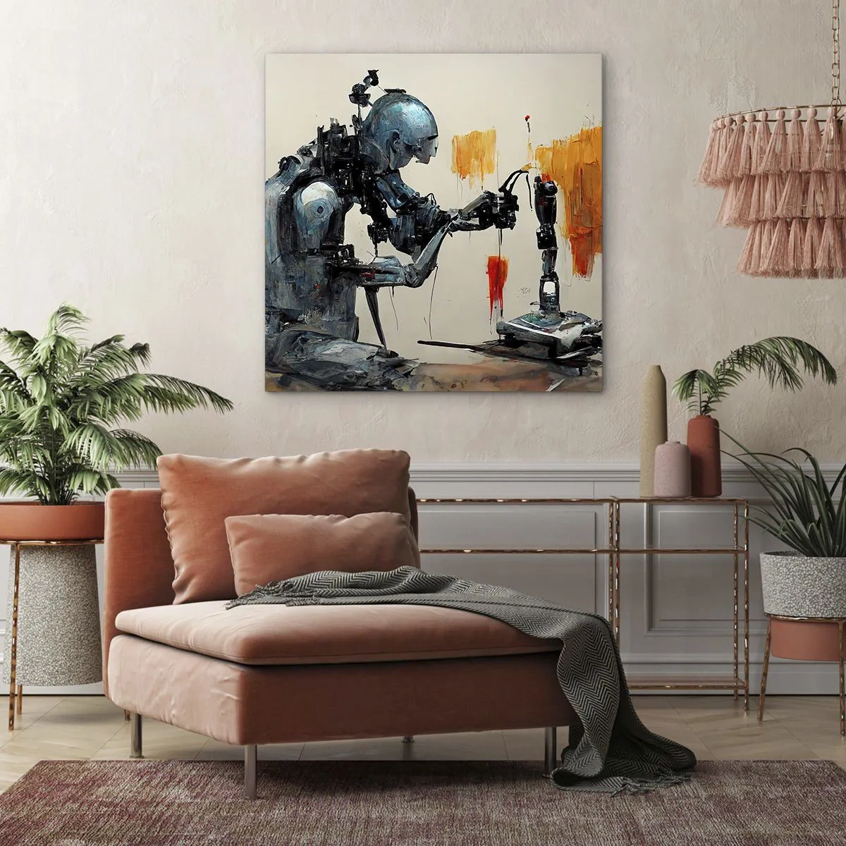 Bild auf Leinwand - Leinwandbild - Schon morgen… - 60x60 cm