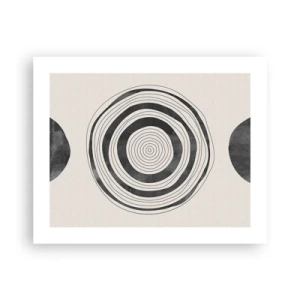 Poster - Wichtig ist, was dazwischen liegt - 50x40 cm