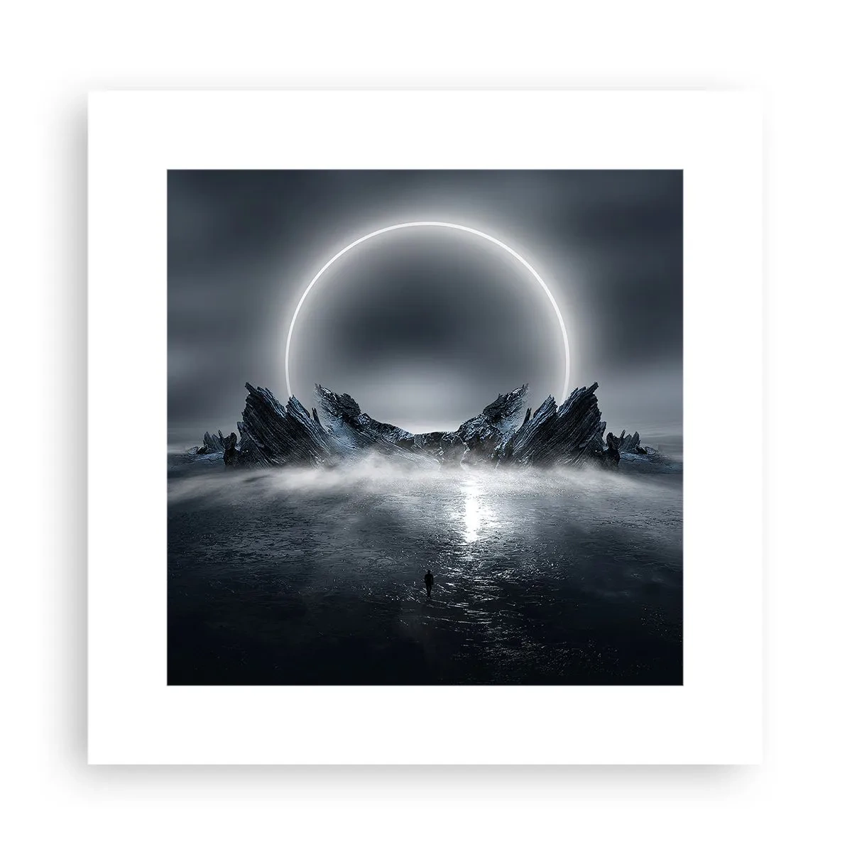 Poster - Ende der Geschichte - 30x30 cm