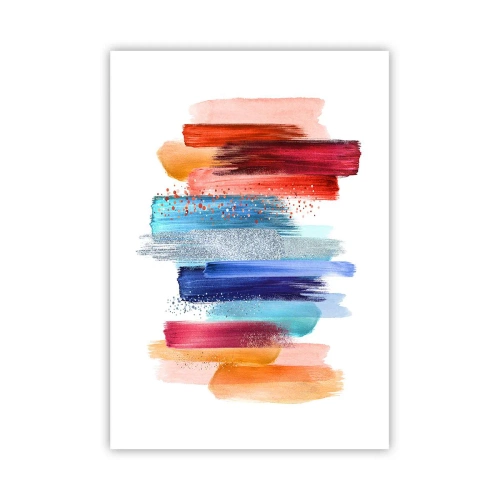 Poster - Auf und ab - 70x100 cm