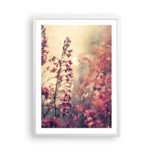 Poster in einem weißen Rahmen - Geheimnisvoller Garten - 50x70 cm