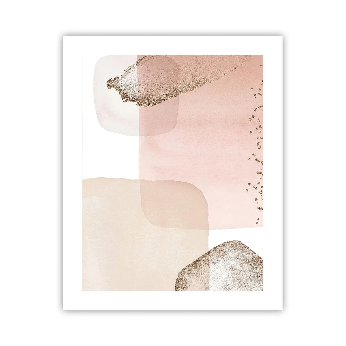 Poster - Ein Blick durch die Farbe - 40x50 cm